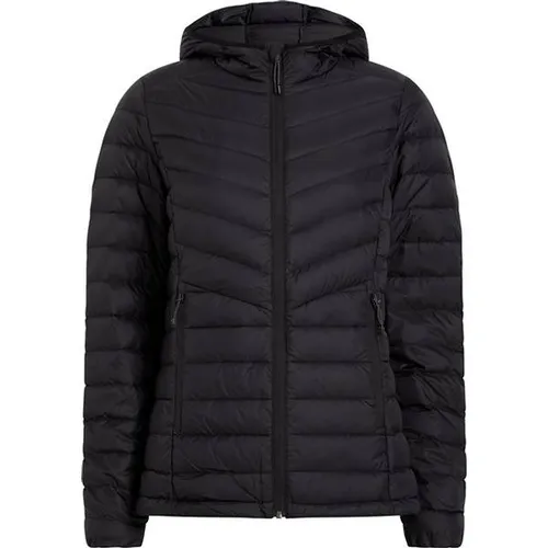 McKINLEY Damen Jacke Arlo JKT - Die McKINLEY Arlo JKT ist eine leichte Daunenjacke mit RDS-zertifizierter Füllung, die für Wärme und Komfort sorgt. Ideal für Outdoor-Aktivitäten, bietet sie zudem eine wasserabweisende Oberfläche und eine praktische Kapuze für zusätzlichen Schutz.