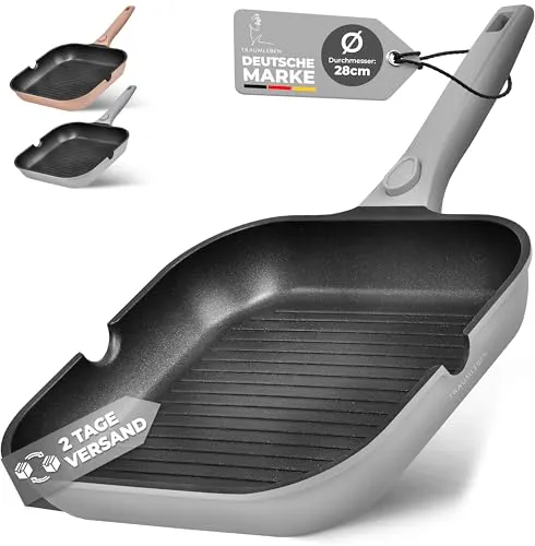 TRAUMLEBEN NEU Grillpfanne 28 cm