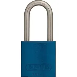 ABUS Vorhängeschloss 72LL/40 blau, mit Schlüssel blau