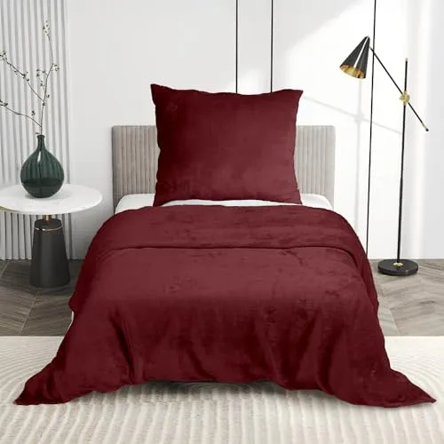 Luxus Flanell Bettwäsche Plüsch Warm Kuschelig Teddy Reißverschluss 135x200 155x220 200x200 200x220