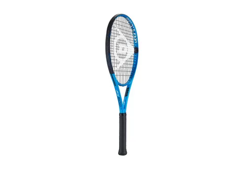 Dunlop Tennisschläger FX 500 LS 100in/285g - Power und Kontrolle - Tennisschläger für Allround-Spieler, leicht und manövrierbar, ideal für schnelle Schläge mit hoher Power. Kopfgröße: 645cm², Gewicht: 285g, unbesaitet.