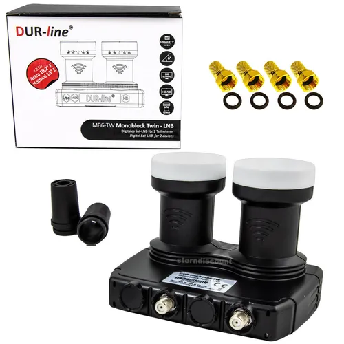 DUR-line 6 Monoblock Twin LNB