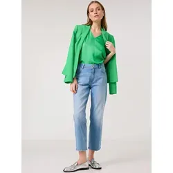 Gerry Weber Bluse in Grün - 36 - Bluse aus 100% LENZINGTM ECOVEROTM Viskose, nachhaltig und umweltfreundlich, mit lockerem Schnitt und V-Ausschnitt für einen eleganten Look.