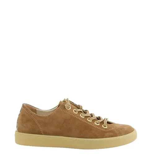 Paul Green 5452-129 Damenschuhe Sneaker - Elegante Braun Leder - Stylischer Damensneaker von Paul Green 5452 aus hochwertigem Leder, mit elastischen Senkeln für optimalen Tragekomfort. Ideal für modebewusste Frauen, die Wert auf Qualität und vielseitige Kombinierbarkeit legen.