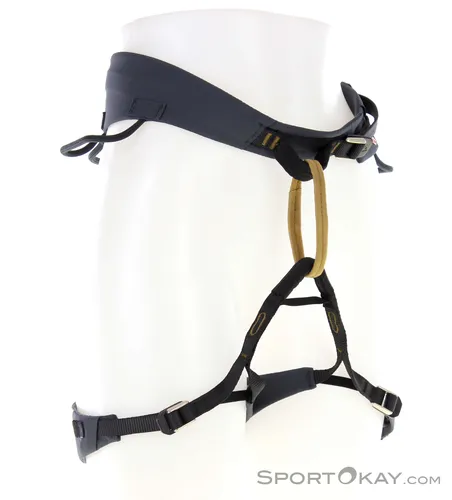 Blue Ice Cuesta Adjustable Klettergurt M - Dunkel Grau - Kletterausrüstung mit verstellbarem Design für optimale Passform und Komfort beim Klettern.