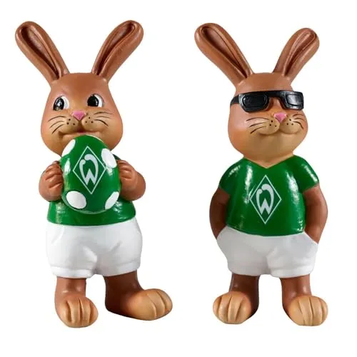 SV Werder Bremen Osterfiguren 2er-Set in grün von Werder Bremen