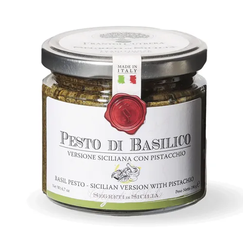 Frantoi Cutrera Pesto di Basilico Versione Siciliana netto190gGlas