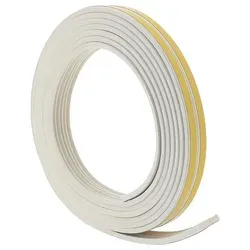 Gummidichtung 2x3m für E-Profile, weiß
