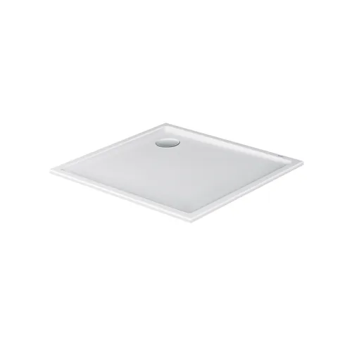 Duravit Starck Slimline Duschwanne Rechteck 720120, elegant und funktional - Duschwannen aus 0,4 cm Sanitäracryl, ohne Schürze, mit praktischem Ablaufloch Ø 9 cm für komfortable Nutzung.