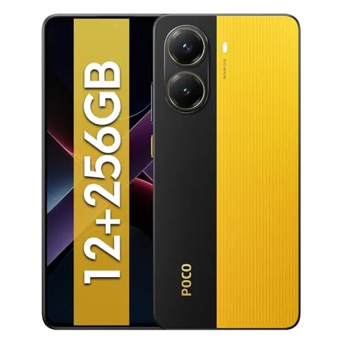 Xiaomi POCO X7 Pro 5G 12/256GB Smartphone, Gelb von Xiaomi