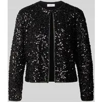 Comma Blusenjacke mit Pailletten von comma,