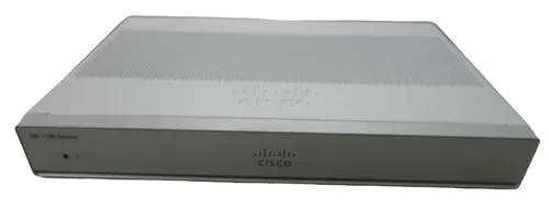 Cisco C1111-4P Router - Integrierter 4-Port-Switch - Drahtloser Router mit 1000 Mbps Datenrate, ideal für hohe Netzwerkgeschwindigkeiten in Büros und Home Offices. Inklusive RADIUS-Authentifizierung für sichere Verbindungen.