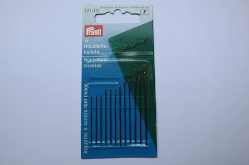 Prym, Haushaltsnadeln, Nähnadel, silber, Inhalt: 12 Stück, Artikel-Nr. 121317