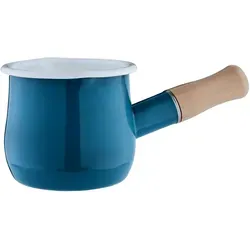 GRÄWE Milchtopf emailliert petrol in petrol von GRÄWE