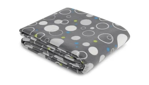 Kampa Fleece Vorzeltteppich Brean 4, 250x145cm, grau-weiß