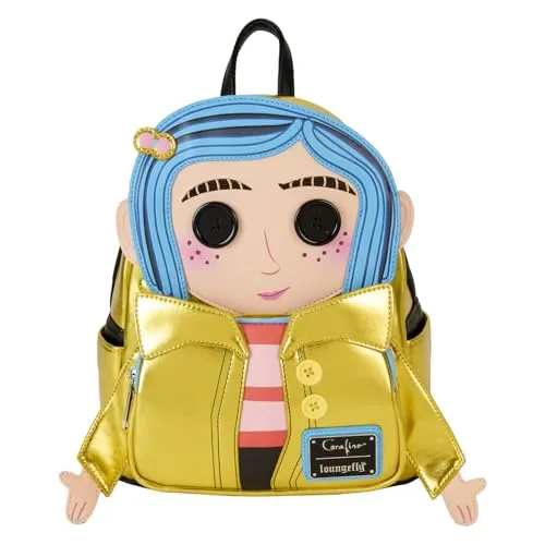 Laika by Loungefly Rucksack Coraline Cat Cosplay in gelb von Loungefly