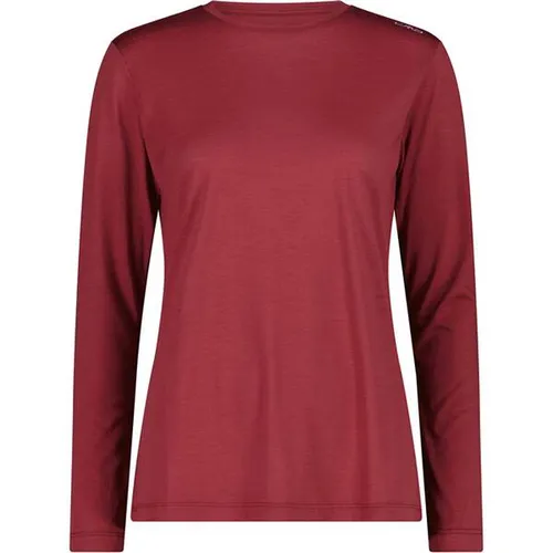 CMP Kildar Woman T-shirt peony (B709) 38 - Damen Skitourenunterwäsche aus hochwertigem Performance Merino, bietet optimale thermische Isolation und Atmungsaktivität für Komfort bei intensiven Aktivitäten. Oeko-Tex zertifiziert und nachhaltig produziert.