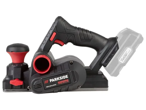 PARKSIDE PERFORMANCE® 20 V Akku-Hobel PPHA 20-Li B2 - Akku-Hobel für kabelloses Arbeiten, inklusive Lithium-Ionen-Akku und Ladegerät, ideal für präzise Hobelarbeiten bis 82 mm Breite.