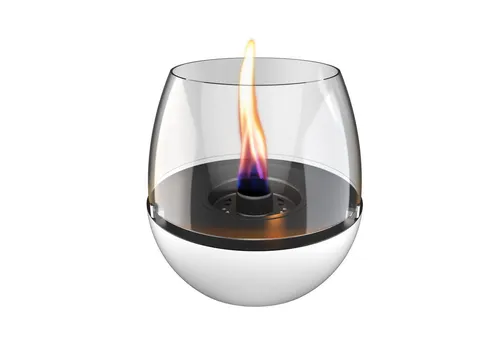 TENDERFLAME Tischfeuer Tulpe in weiß von TENDERFLAME