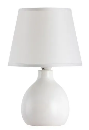 Rabalux Ingrid 4475 Nachtlampe - Elegante Schlafzimmerbeleuchtung - Die Rabalux Ingrid 4475 ist eine stilvolle Nachtlampe aus Keramik und Textil. Mit ihrem klassischen Design und dimmbaren E14-Lichtpunkt sorgt sie für eine gemütliche Atmosphäre im Schlafzimmer.