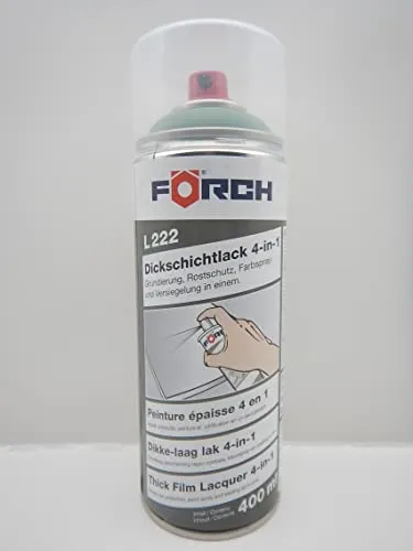 Förch 4 in 1 RAL 6011 RESEDAGRÜN GRÜN DICKSCHICHTLACK LACK SPRAY SPRAYDOSE 400ML (1)