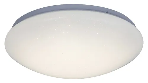 Rabalux LED Deckenleuchte 33cm Rund Weiß 18W Sterneneffekt Lucas 3937