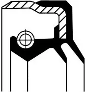 Corteco Wellendichtring, Differential 01020124B von Corteco