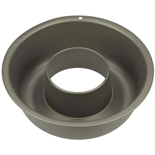 Städter 536067 Backform aus Metall, Grau, 28 x 8 x 30 cm - Hochwertige Kuchenbackform mit Antihaftbeschichtung für einfaches Lösen von Kuchen. Mit 8 cm Randhöhe und 28 cm Durchmesser, ideal für kreative Backideen.