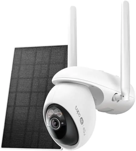 Tapo C665G KIT 4K 4G LTE Überwachungskamera | Solar 360° Kamera mit Akku