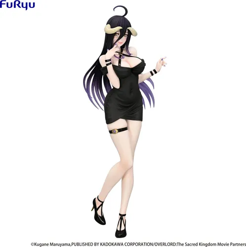 Furyu Overlord Trio-Try-iT PVC Statue Albedo Mini Dress Ver. 21 cm - Model Statuen, detailreiche 21 cm PVC Statue von Albedo aus 