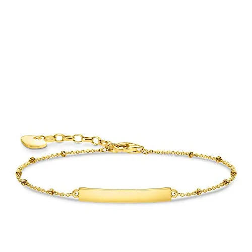 THOMAS SABO Armband Classic Dots Gold 925 Sterlingsilber in gold von THOMAS SABO