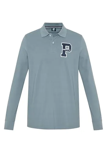Polo mit Langen Ärmeln und Label-Akzent