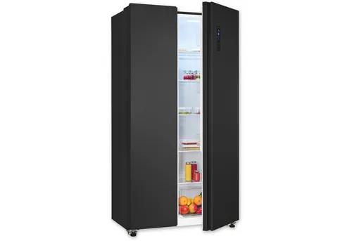 Exquisit Side-by-Side-Kühlschrank SBS546-040E in silber von Exquisit