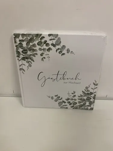 Produktbild Gästebuch Hochzeit mit Fragen zum Ausfüllen