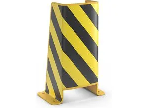 Anfahrschutz, Stahl, U-Profil, Wandstärke 6 mm, Höhe 400 mm, Innenbreite 160 mm kaiserkraft