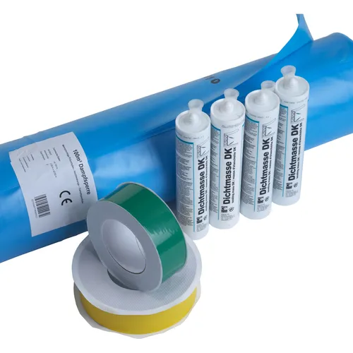 100m² Dampfsperrset