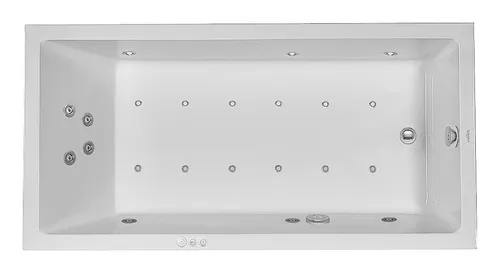 Duravit Starck Whirlwanne mit Combi-System P 1800 x 900 mm von Duravit