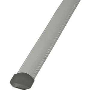 Kabelbrücke serpa B9 1500 mm hellgrau - Kabelbrücke für sicheren Kabelschutz, 1500 mm lang, robustes Kunststoffmaterial, ideal für Büros und Veranstaltungen.