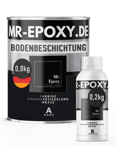 Mr. Epoxy Bodenversiegelung Epoxid-Bodenbeschichtung
