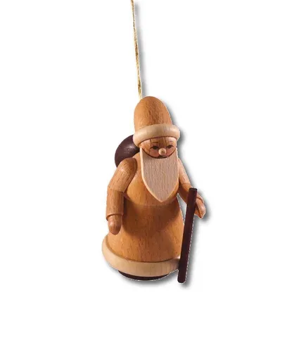 Baumbehang Weihnachtsmann 7,5 cm Christbaumschmuck Erzgebirge NEU Seiffen
