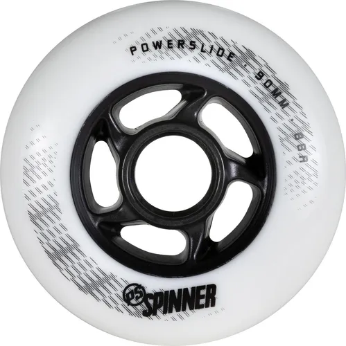 Powerslide Spinner White Rollen (4 Stk.), 88A, 90