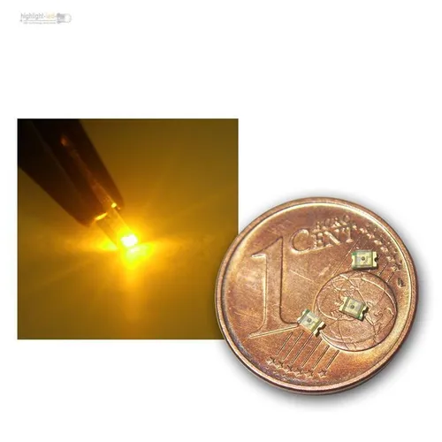 SMD LEDs 0805 Gelb, gelbe SMDs LED SMT yellow giallo geel jaune gul amarillo 20