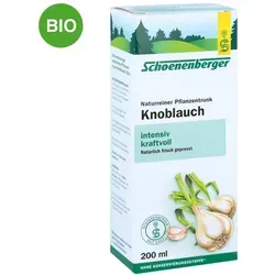Schoenenberger Naturreiner Pflanzentrunk Knoblauch