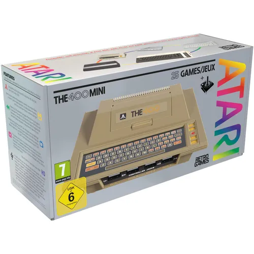THE400 Mini: Atari 8-Bit Konsole mit 25 Spielen