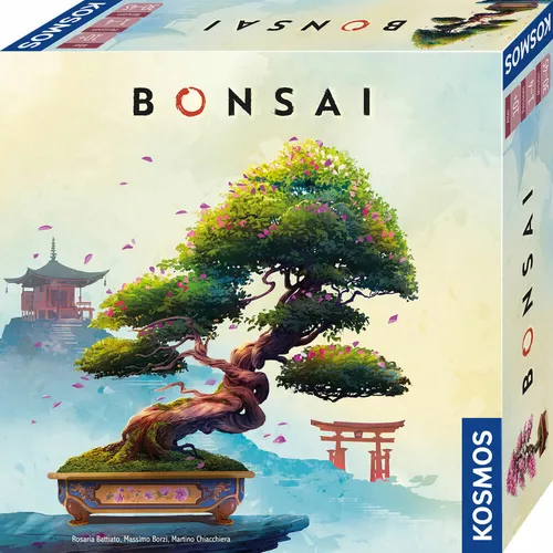 KOSMOS 684259 Bonsai - Taktisches Legespiel für 1-4 Personen, einfache Regeln und hohe Spieltiefe für unvergessliche Familienabende