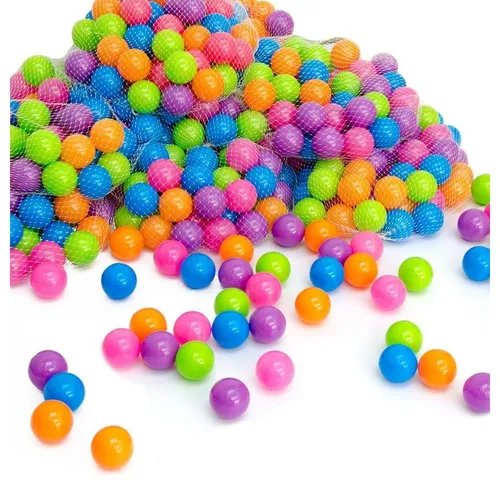 LittleTom Bällebad-Bälle Baby - 750 Bunte Bälle fürs Bällebad - Geprüfte Spielbälle für Kinder (750-St), Plastikbälle Baby Spielbälle