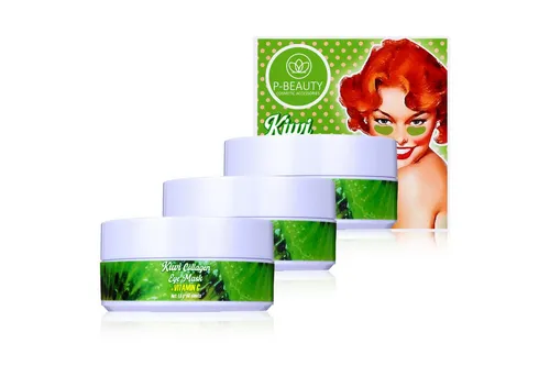 P-Beauty Cosmetic Accessories Augenpads Augenmasken Augenpads Augenpatches Hydrogel Kollagen 60stk, 3-tlg., Augenschatten, Falten, Fatigue/Müdigkeit