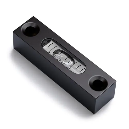 Präzisions-Dosenlibelle aus Metall, Ersatz Wasserwaage, Glaslibelle, Wasserwaage mit Blase, Röhrenlibellen, Zylinderlibelle, MGV-581514-CB