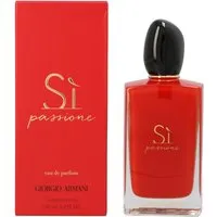 Giorgio Armani Sì Passione Eau de Parfum 150 ml - Damendüfte mit einem betörenden, eleganten Duft. Die fruchtig-blumige Komposition aus Birne, Jasmin und Vanille macht dieses Parfüm zu einem provokativen Erlebnis.