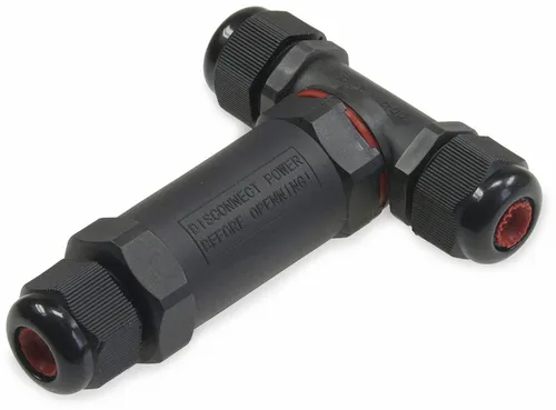 CHILITEC Kabel T-Verbinder, 3polig, IP68, 230V~ 21701